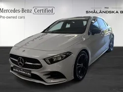 Vit Begagnad 2020 Mercedes A220 AMG Halvkombi | 319 000 kr
