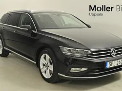 Svart Begagnad 2020 VW Passat Elegance Kombi | 254 900 kr (Marknadspris)