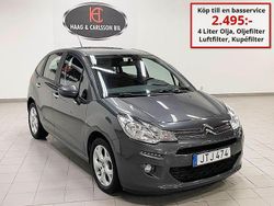 Grå Begagnad 2015 Citroën C3 Halvkombi | 89 000 kr (Dyr)