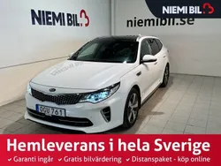 Vit Begagnad 2016 Kia Optima GT-Line Kombi | 189 900 kr (Marknadspris)