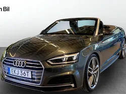 Grå (daytonagrå pärleffekt) Begagnad 2019 Audi A5 Cabriolet S-Line Cab | 399 900 kr