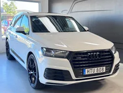 Vit Begagnad 2016 Audi Q7 S-Line SUV | 369 900 kr (Dyr)
