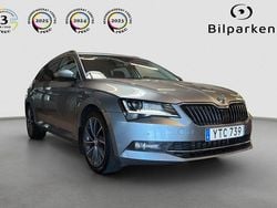 Grå Begagnad 2018 Skoda Superb LAURIN & KLEMENT Kombi | 239 990 kr (Marknadspris)