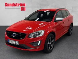 Röd Begagnad 2017 Volvo XC60 R-Design SUV | 249 900 kr (Marknadspris)