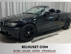 Svart Begagnad 2003 BMW 320 Cabriolet Cab | 99 000 kr (Marknadspris)