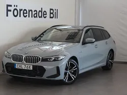 Grå (brooklyn grå metallic) Begagnad 2024 BMW 330e M Sport Kombi | 569 000 kr (Bra pris)