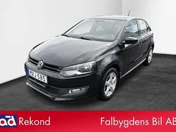 Svart Begagnad 2012 VW Polo Halvkombi | 57 000 kr (Marknadspris)