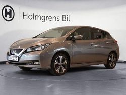 Grå Begagnad 2021 Nissan Leaf N-Connecta Halvkombi | 209 900 kr (Marknadspris)