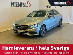 Silver Begagnad 2017 Mercedes C180 Avantgarde Sedan | 179 900 kr (Bra pris)