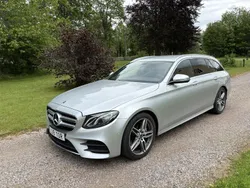 Silver Begagnad 2019 Mercedes E220 AMG line Kombi | 280 000 kr (Bra pris)
