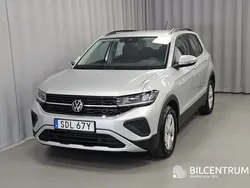 Silver Begagnad 2024 VW T-Cross Life SUV | 219 900 kr (Marknadspris)