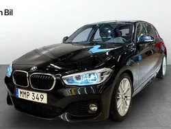 Svart Begagnad 2018 BMW 118 M Sport Halvkombi | 209 900 kr (Marknadspris)