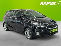 Svart Begagnad 2016 Kia Carens 2 Minibuss | 94 800 kr