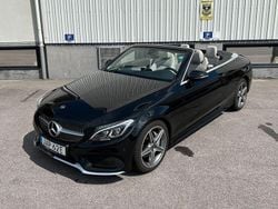 Svart Begagnad 2017 Mercedes C200 Cab | 289 000 kr (Bra pris)