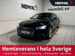 Svart Begagnad 2018 Audi A5 Sportback Sport Halvkombi | 289 900 kr (Lite dyr)