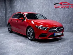 Röd Begagnad 2018 Mercedes A180 AMG Halvkombi | 244 800 kr (Marknadspris)