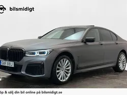 Svart Begagnad 2019 BMW 750 Comfort Edition Sedan | 609 900 kr