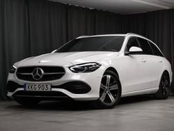 Vit Begagnad 2022 Mercedes C220 Avantgarde Kombi | 309 000 kr (Bra pris)