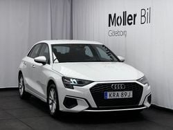 Vit (ibisvit) Begagnad 2023 Audi A3 Sportback Proline Halvkombi | 224 900 kr (Bra pris)