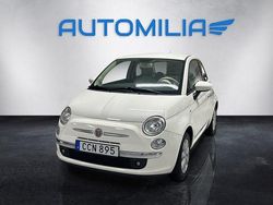 Vit Begagnad 2015 Fiat 500 Lounge Halvkombi | 69 900 kr (Marknadspris)