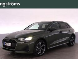 Distriktgrön metallic Begagnad 2024 Audi A3 Advanced Plus Halvkombi | 319 000 kr