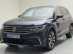 Blå Begagnad 2022 VW Tiguan Allspace R-line SUV | 330 000 kr (Marknadspris)
