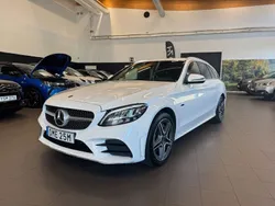 Vit Begagnad 2020 Mercedes C300e AMG line Kombi | 254 900 kr (Bra pris)