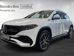 Vit (white) Begagnad 2022 Mercedes EQA250 AMG line SUV | 389 000 kr (Marknadspris)