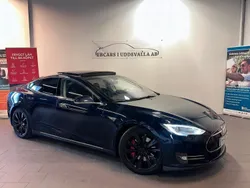 Blå Begagnad 2014 Tesla Model S Sedan | 339 990 kr