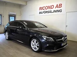 Svart Begagnad 2016 Mercedes CLS350 Shooting Brake AMG Kombi | 259 900 kr (Marknadspris)