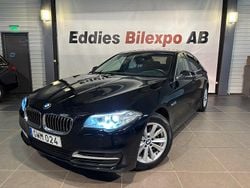 Svart Begagnad 2015 BMW 520 Sedan | 169 900 kr (Marknadspris)