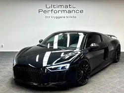 Röd (svart) Begagnad 2016 Audi R8 Coupé Exclusive Sportkupé | 1 449 000 kr