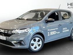 Grå (grey) Ny 2025 Dacia Sandero Essentiel Halvkombi | 169 000 kr (Marknadspris)