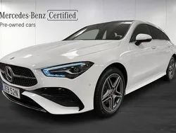 Vit Begagnad 2024 Mercedes CLA250e Advanced Plus Sedan | 429 000 kr (Marknadspris)