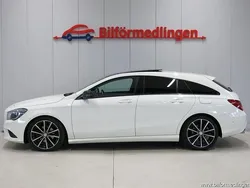 Vit samma som bilen Begagnad 2015 Mercedes CLA200 Shooting Brake Kombi | 194 900 kr (Marknadspris)