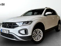 Vit Begagnad 2022 VW T-Roc Life SUV | 234 900 kr