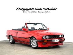 Röd Begagnad 1991 BMW 320 Cabriolet Shadowline Cab | 169 000 kr