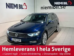 Blå (blå metallic) Begagnad 2019 VW Passat Kombi | 319 900 kr (Dyr)
