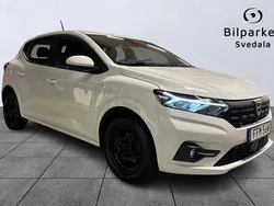 Vit Begagnad 2022 Dacia Sandero Halvkombi | 139 900 kr