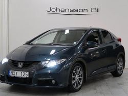 Mörkblå Begagnad 2012 Honda Civic Executive Halvkombi | 129 900 kr (Dyr)