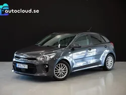 Grå Begagnad 2018 Kia Rio Advance Halvkombi | 138 900 kr (Marknadspris)