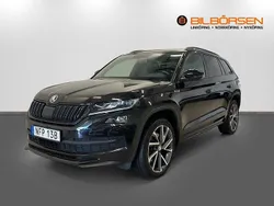 Svart Begagnad 2019 Skoda Kodiaq SportLine SUV | 349 900 kr (Lite dyr)