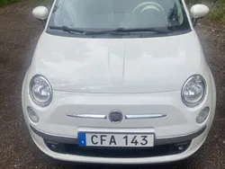 Vit Begagnad 2014 Fiat 500 Lounge Halvkombi | 54 000 kr (Bra pris)