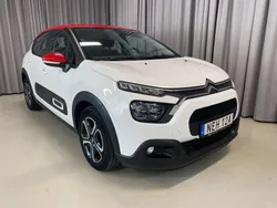 Vit Begagnad 2022 Citroën C3 Feel Halvkombi | 144 700 kr (Marknadspris)