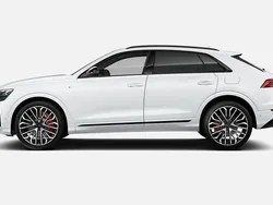 Vit (glaciärvit metallic) Ny 2025 Audi Q8 Design SUV | 1 306 200 kr (Marknadspris)