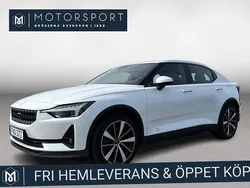 Vit (vit metallic) Begagnad 2021 Polestar 2 Pilot Sedan | 314 900 kr (Bra pris)