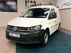 Vit Begagnad 2018 VW Caddy Minibuss | 104 900 kr (Bra pris)
