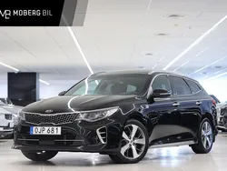 Svart Begagnad 2016 Kia Optima GT-Line Kombi | 149 900 kr (Marknadspris)