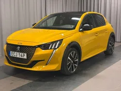 Gul Begagnad 2023 Peugeot e-208 GT Halvkombi | 229 800 kr (Lite dyr)