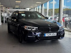Svart Begagnad 2018 BMW 520 M Sport Kombi | 279 900 kr (Marknadspris)